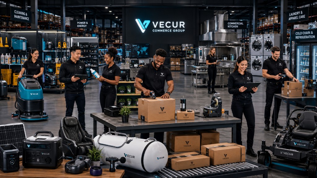 Marketplace channels Vecur Commerce Group supports